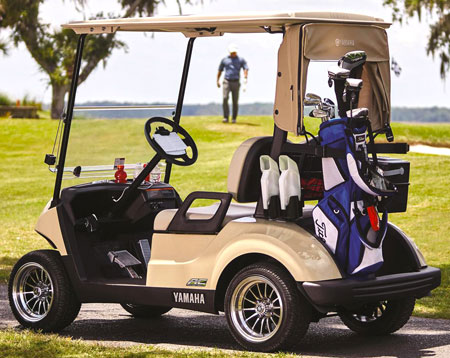 Yamaha_elecrtic_golf _car_dc_power